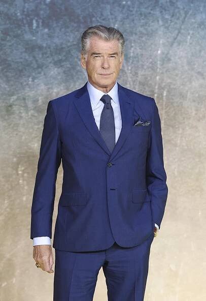 Pierce Brosnan at the UK premiere of Black Adam.