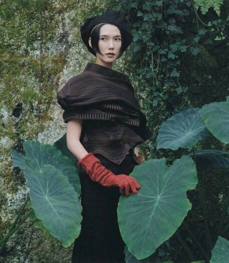 Tao Okamoto Wears Artistic Looks for WSJ. Magazine
