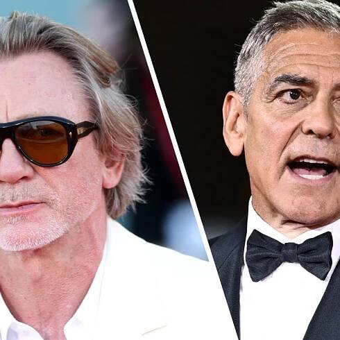 George Clooney could learn a thing or two from Daniel Craig about ageing on screen
