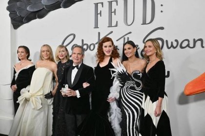 Diane Lane, Chloe Sevigny, Naomi Watts, Tom Hollander, Molly Ringwald, Demi Moore and Calista Flockhart arrive for FX's "Feud: Capote vs. The Swans" premiere.