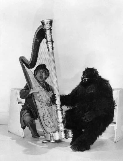 AT THE CIRCUS, Harpo Marx, 1939