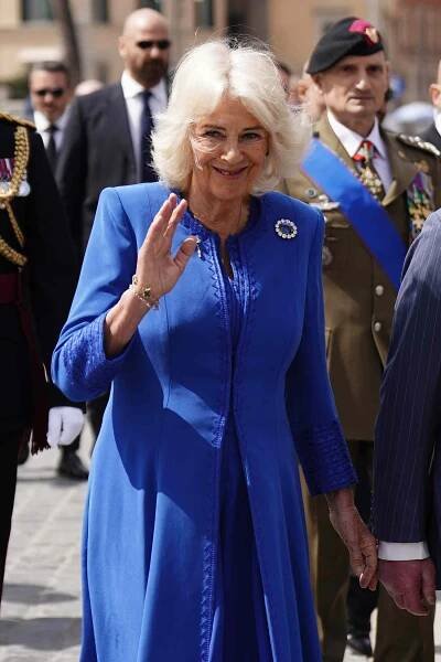 Queen Camilla Wears $10 Million, 185-Year-Old Brooch with a Meaningful Link to Princess Diana