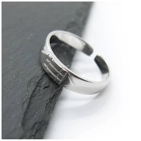 Prsten Atlantů Ag 925/1000 rhodium