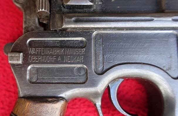Pistole Mauser C96 - finský kontrakt - Sběratelské zbraně
