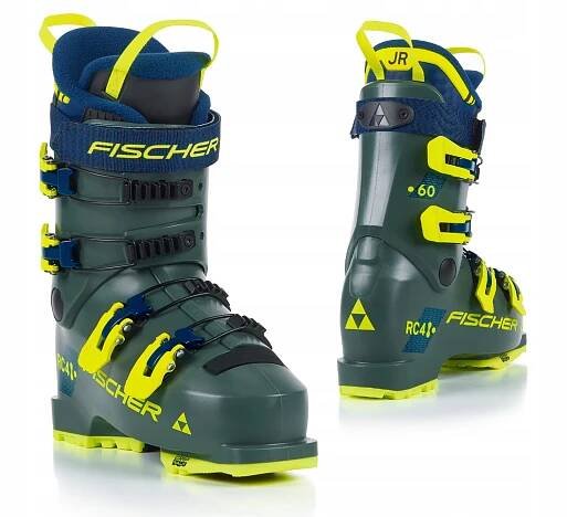 FISCHER Dětské lyžařské boty RC4 60 JR rhino grey lime 235