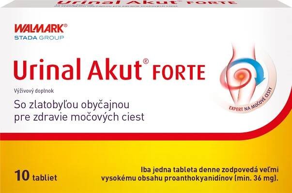 Urinal Akut FORTE 1×10 cps, výživový doplnok
