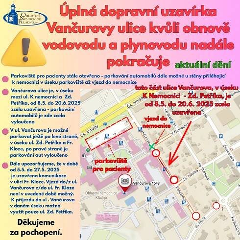 mapa rekonstrukce vancurovka plaktek 08 05 20 06 2025