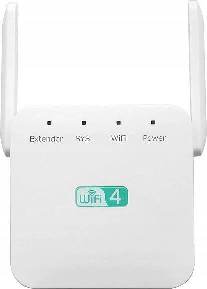 Zesilovač signálu WiFi bílý 2.4 GHz
