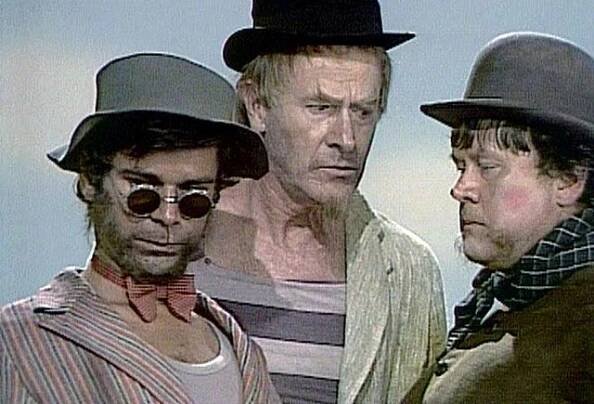 Švec Janek v pohádkové zemi - Z filmu - Petr Štěpánek, Otto Šimánek, Karel Augusta