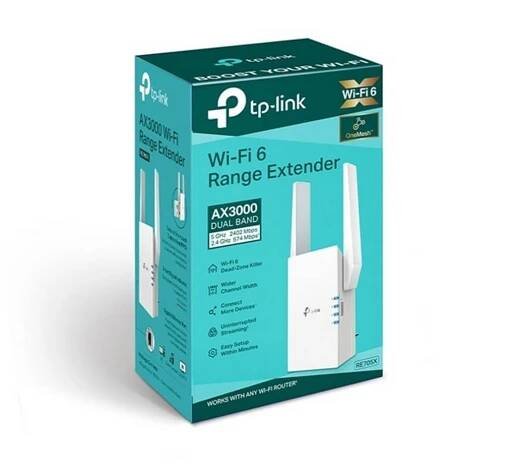 TP-Link RE705X Wi-Fi 6 Range Extender