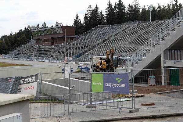 Vysočina Arena se chystá na šampionát, je z ní nejlepší biatlonový areál