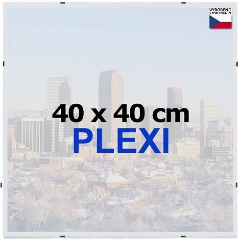 BFHM Rám na puzzle Euroclip, 40 × 40 cm, plexisklo