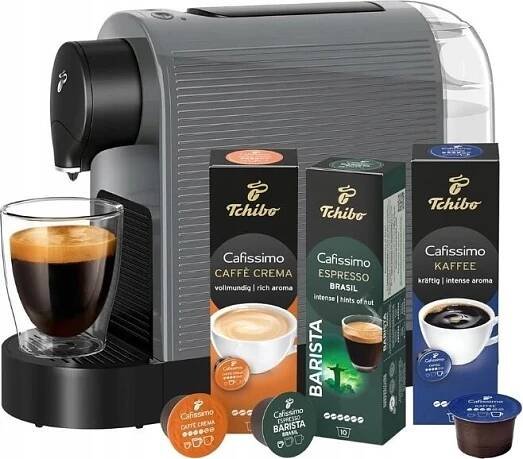 Tchibo Cafissimo Pure Plus grey šedý