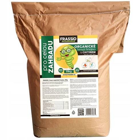 Organické hmyzí NPK hnojivo FRASSiO s chitinem 10kg