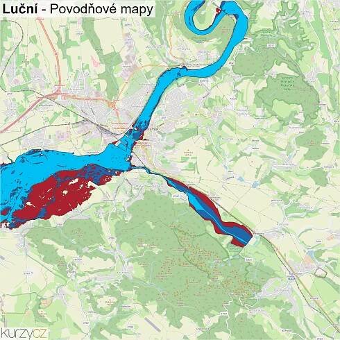 Luční - mapy | Kurzy.cz