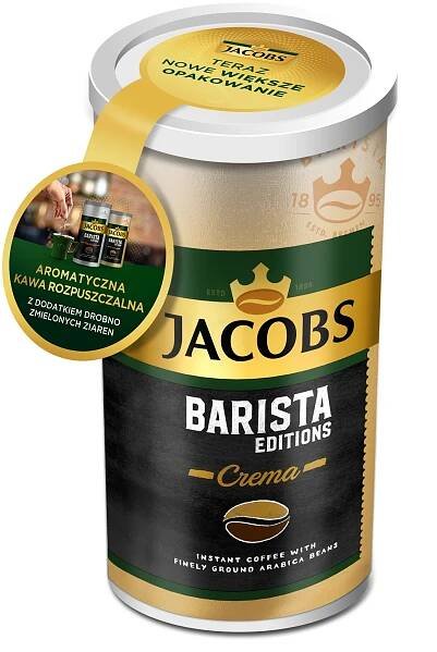 Káva Jacobs Barista Editions Crema 170 g Značka Jacobs