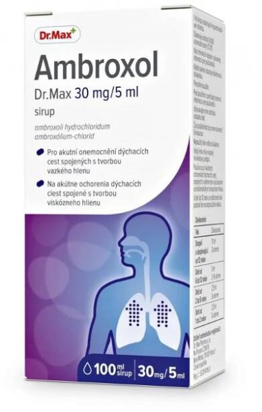 Dr. Max Ambroxol 30 mg/ 5 ml sirup 100 ml