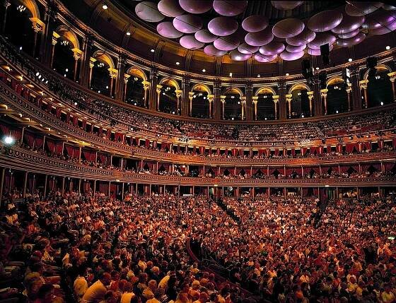 Several audience members collapsed during a Beethoven performance. File photo of the auditorium