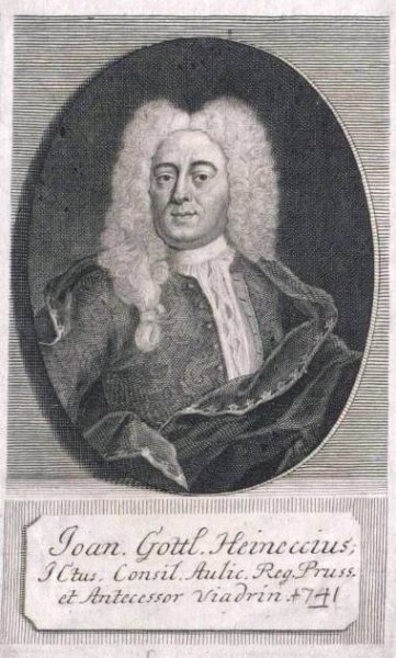 Johann Gottlieb Heineccius