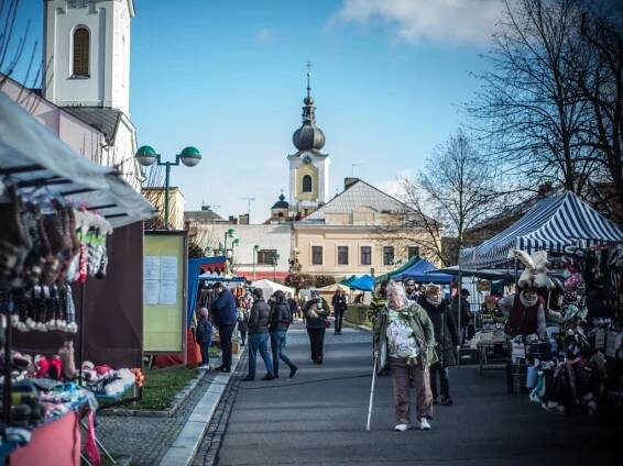 Na Kateřinském jarmarku se daly sehnat dárky i dobroty
