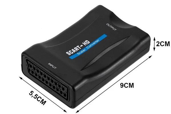 Verk 06292 Adaptér - převodník SCART-HDMI AV EURO HD - 06292 - darekvakci.cz