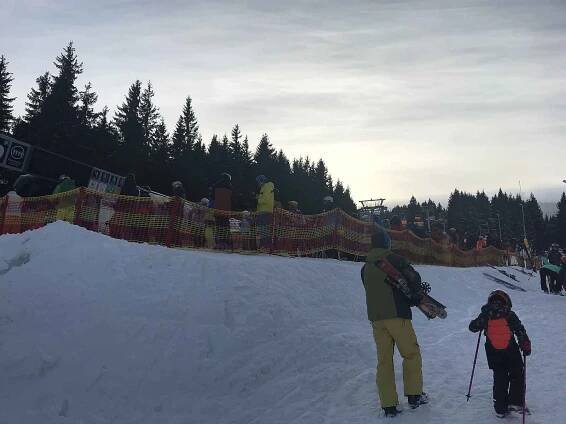 Skiareál Klínovec.