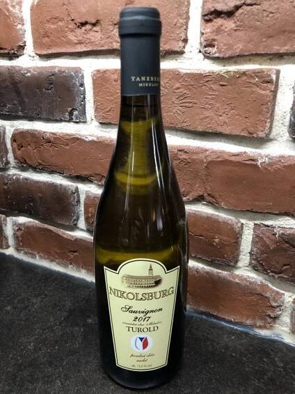 Víno Sauvignon (Nikolsburg) 2017, pozdní sběr, Tanzberg Mikulov