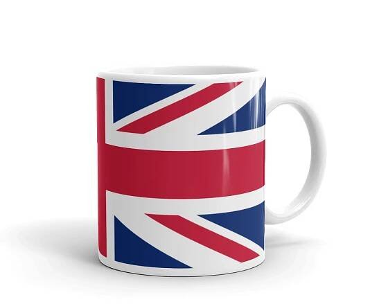 Union Jack Flag Mug - British Flag Tea Mug