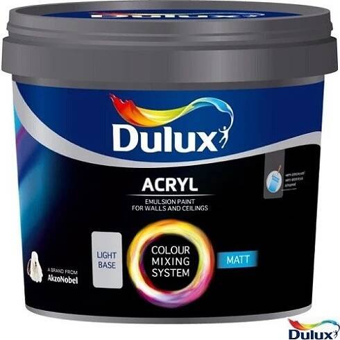 Dulux Akrylátová emulzní barva Acryl Matt Base Light 5 l