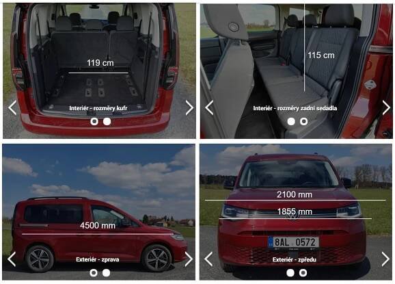 VW Caddy rozměry a objem kufru interiér a extriér velikost.jpg