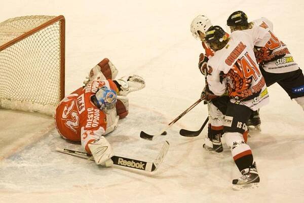 HOKEJ: Opava - Technika Brno 4:3 sn
