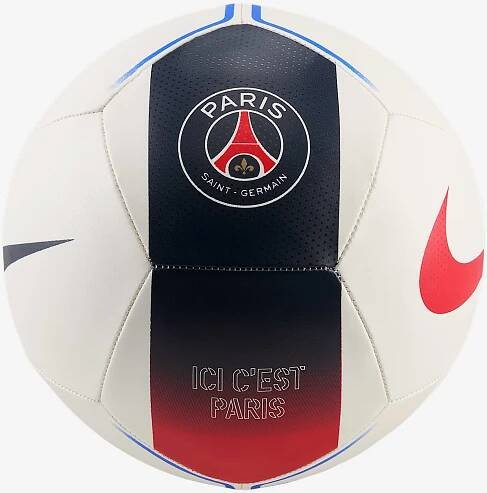 Míč Nike Pitch Paris Saint-Germain 2025/2026 - Bílá/Midnight Navy/University Red/University Red