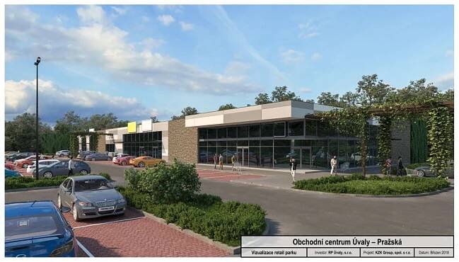 Obchodní centrum Pražská - Město Úvaly