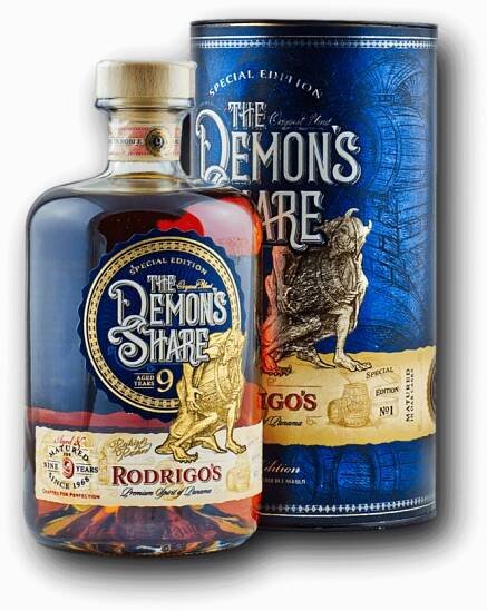 The Demon's Share 9YO Rodrigo's Reserve Special Edition No. 1 40% 0,7L