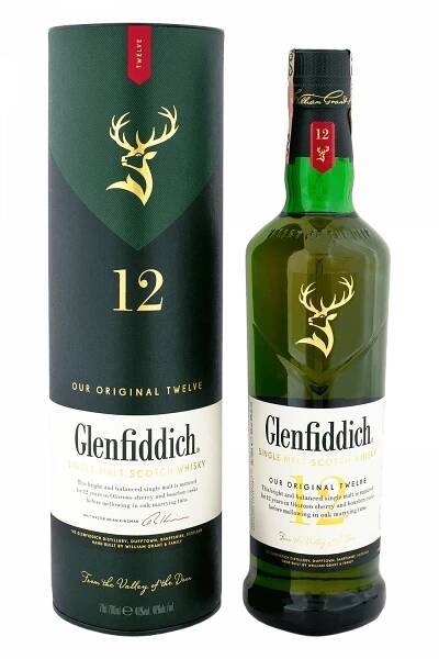 Glenfiddich 12-ročná v Tube - Alkoholonline.sk