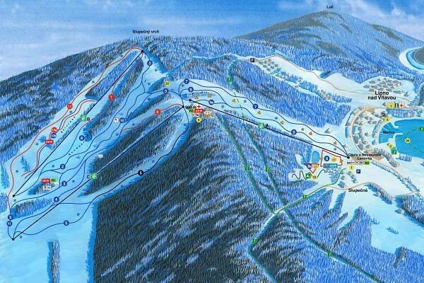 Skiareál Lipno – Apartmány Prima Nova Lake