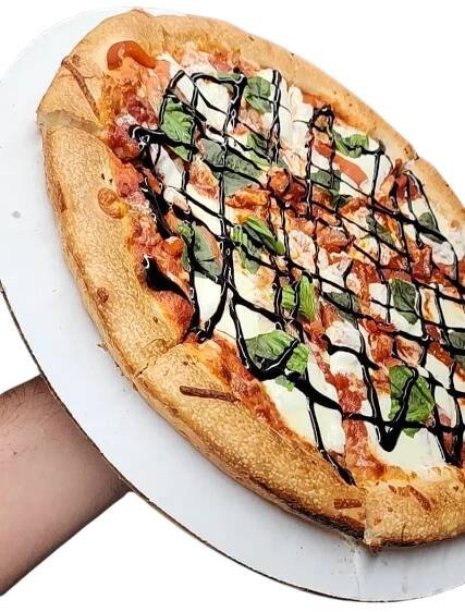 Glazed margarita pizza in laconia new hampshire