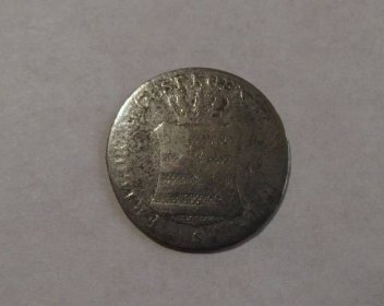 24 EINEN THALER - 1825 - Německo - stříbro   - Numismatika