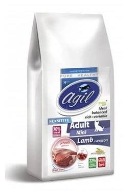 Agil Adult MINI Sensitive Grain Free Lamb,Venison 2kg z kategorie Chovatelské potřeby a krmiva pro psy > Krmiva pro psy > Granule pro psy