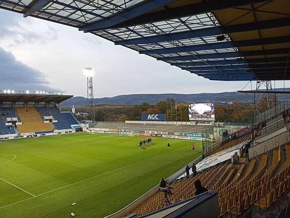 Fotografie - Fotbalový stadion Na Stínadlech v Teplicích - 17.10.2021