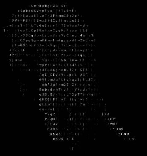 Elephant ASCII Conversion