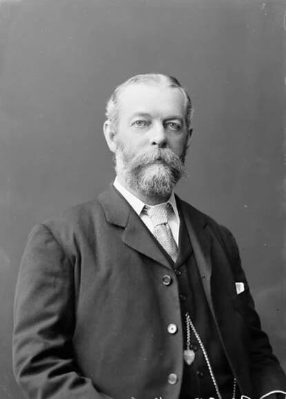 Hon. Sydney Arthur Fisher, M.P. (Brome, P.Q.) (Minister of Agriculture) June 12, 1850 - Apr. 9, 1921. 