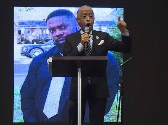 Al Sharpton Demands Release of Video at Andrew Brown Jr.'s Funeral