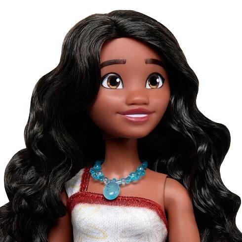DISNEY Vaiana Módní panenka Vaiana v šatech s doplňky JBT56 Značka Mattel