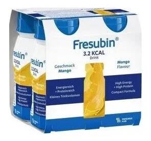 Fresubin 3.2kcal drink př.mangová por.sol.4x125ml