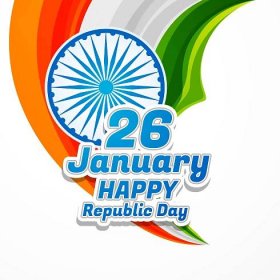 26th January Happy Republic Day 2018 Greetings Picture