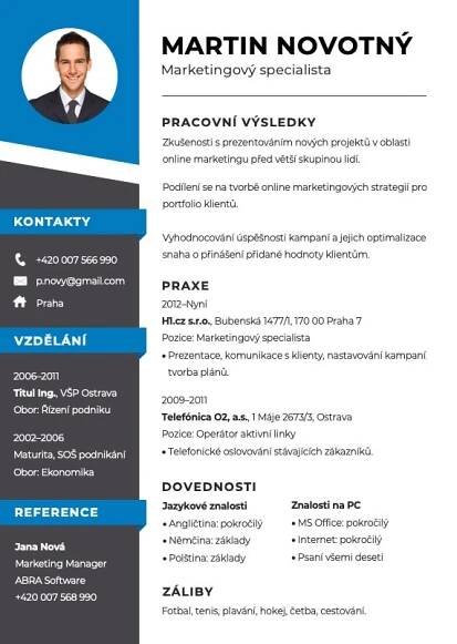 cv vzor