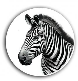 Zebra sketch drawing clipart PNG | Clipart Nepal