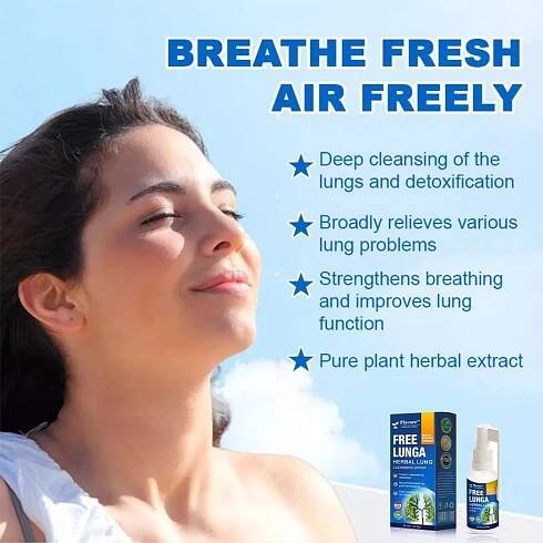 FLYCARE™ FreeLunga Herbal sprej na čištění plic
