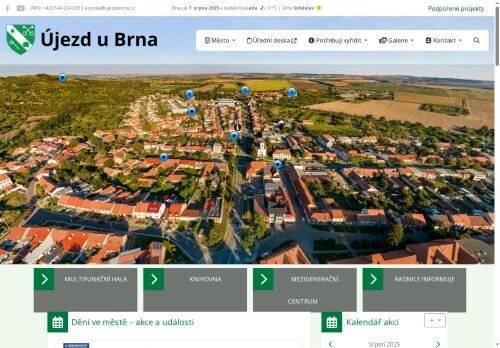 Město Újezd u Brna nabízí práci na pozici Strážník (m/ž) v obci Újezd u Brna